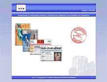 Tablet Screenshot of drw-verlag.de